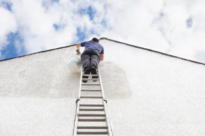 Peinture extérieure à Loubens — façades et ravalement